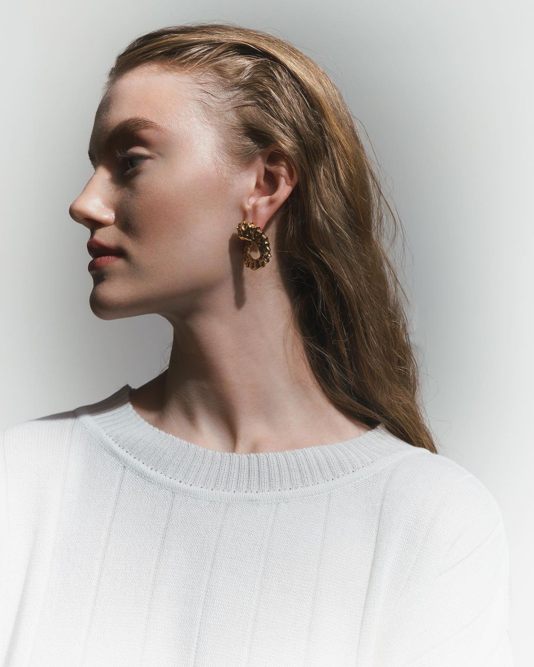 Horn earrings