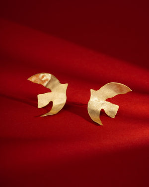 Symbol of peace earrings