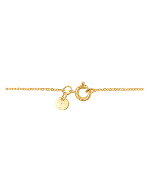 24ct gold nugget charm necklace 3.2