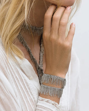 Double wrap bracelet gold