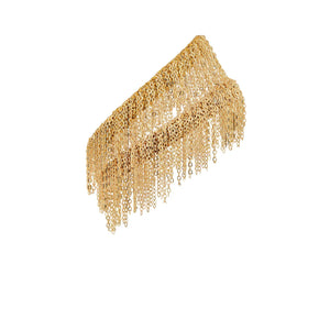 Double wrap bracelet gold