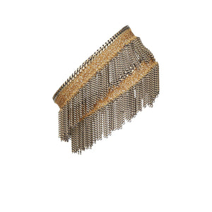 Double wrap bracelet gold