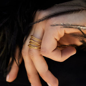 Large ring Freyja