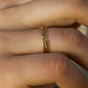 Double ring promesse