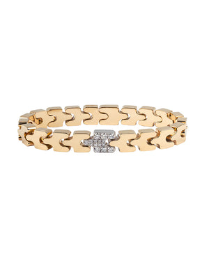 Mini Mish bracelet with diamonds