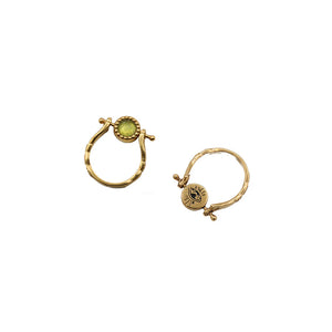 Sacha eye stone pivot ring