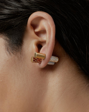 Balance half mono earring