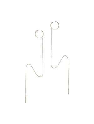 Earrings Currents threads