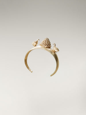 Geese and a raspberry rattle bracelet