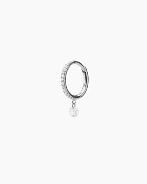 Piercing 1 paved diamond