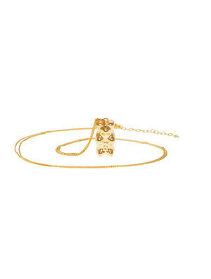 Naked gold pendant
