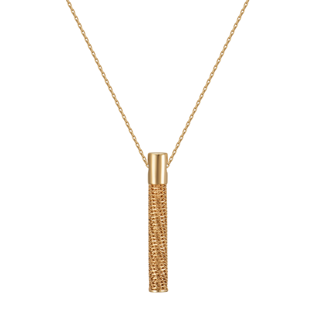 Golden rope necklace