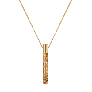 Golden rope necklace