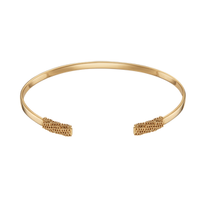 Golden rope bracelet