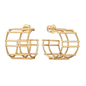 Grid earrings