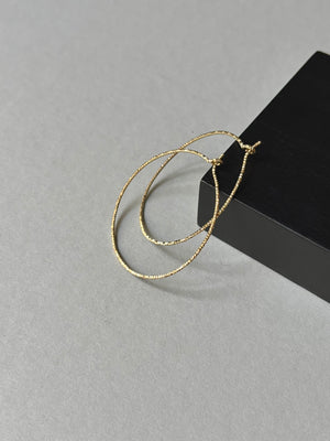 Gold earrings