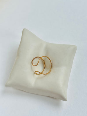 Double gold ring