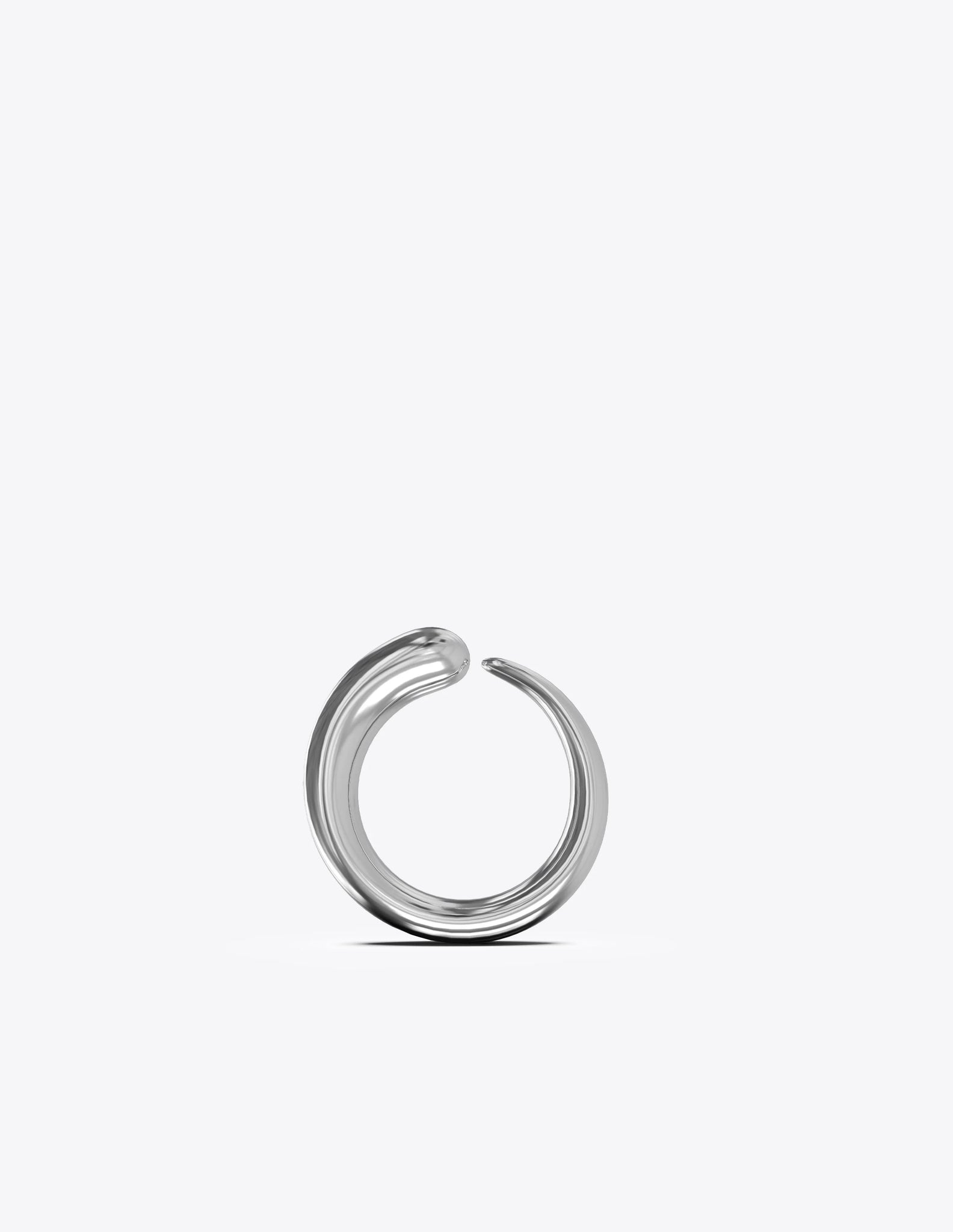 Khartoum stacking ring nude in sterling silver