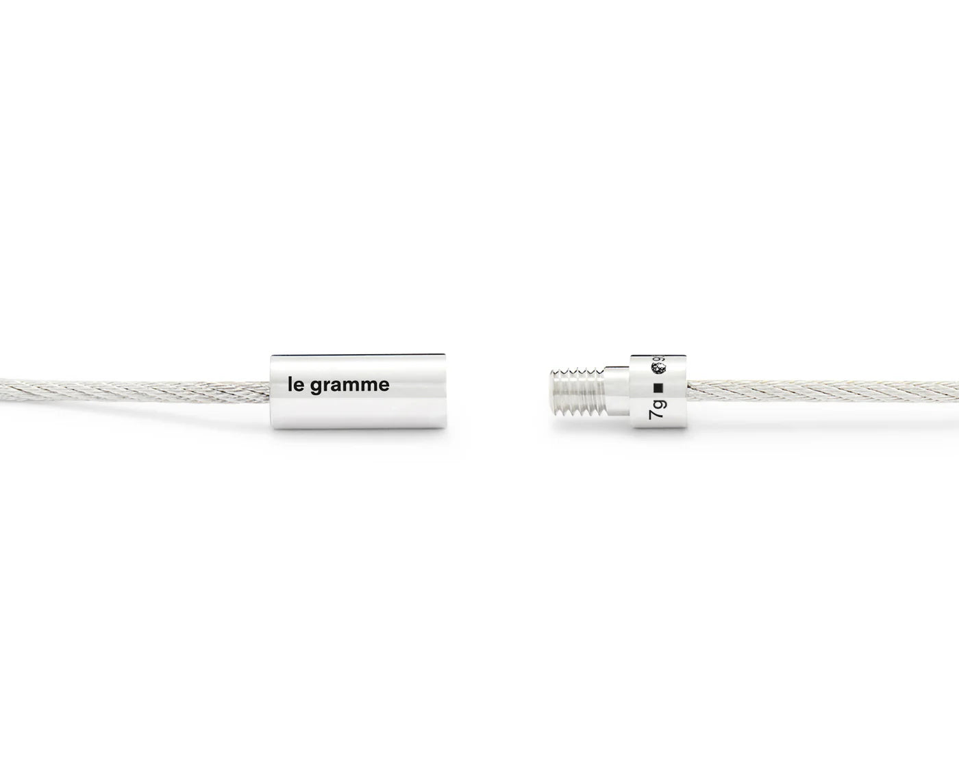 Cable bracelet le 7g