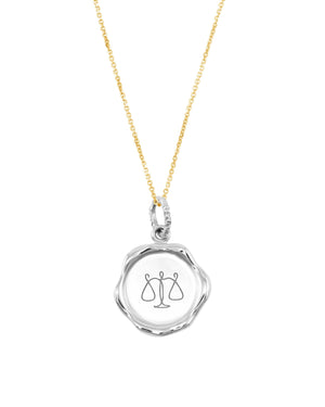 Zodiac Libra charm