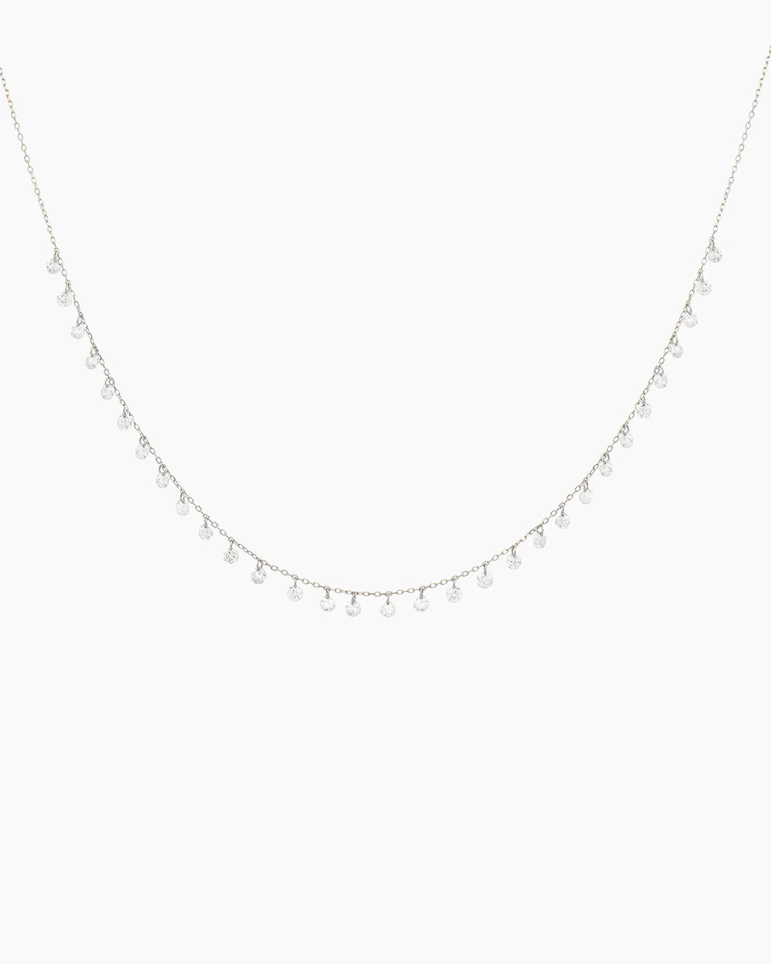 Mini Danaé necklace 31 diamonds 1.40