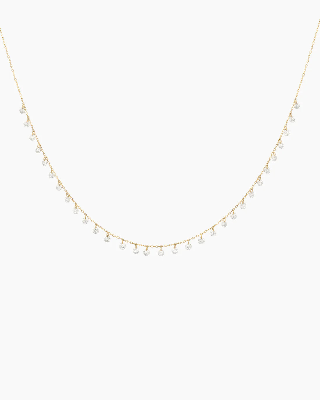 Mini Danaé necklace 31 diamonds 1.40