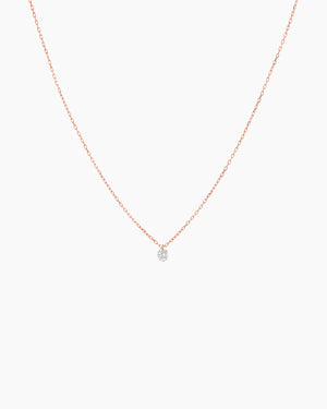 Danaé diamond necklace 0,08 cts