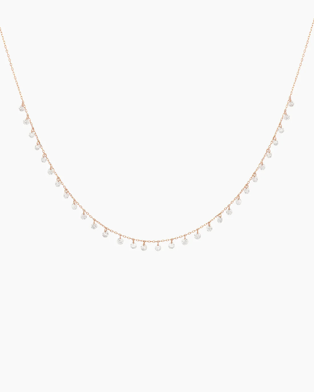 Mini Danaé necklace 31 diamonds 1.40