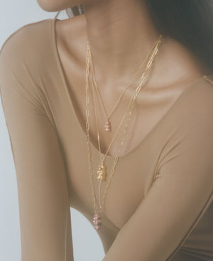 Naked rosegold pendant