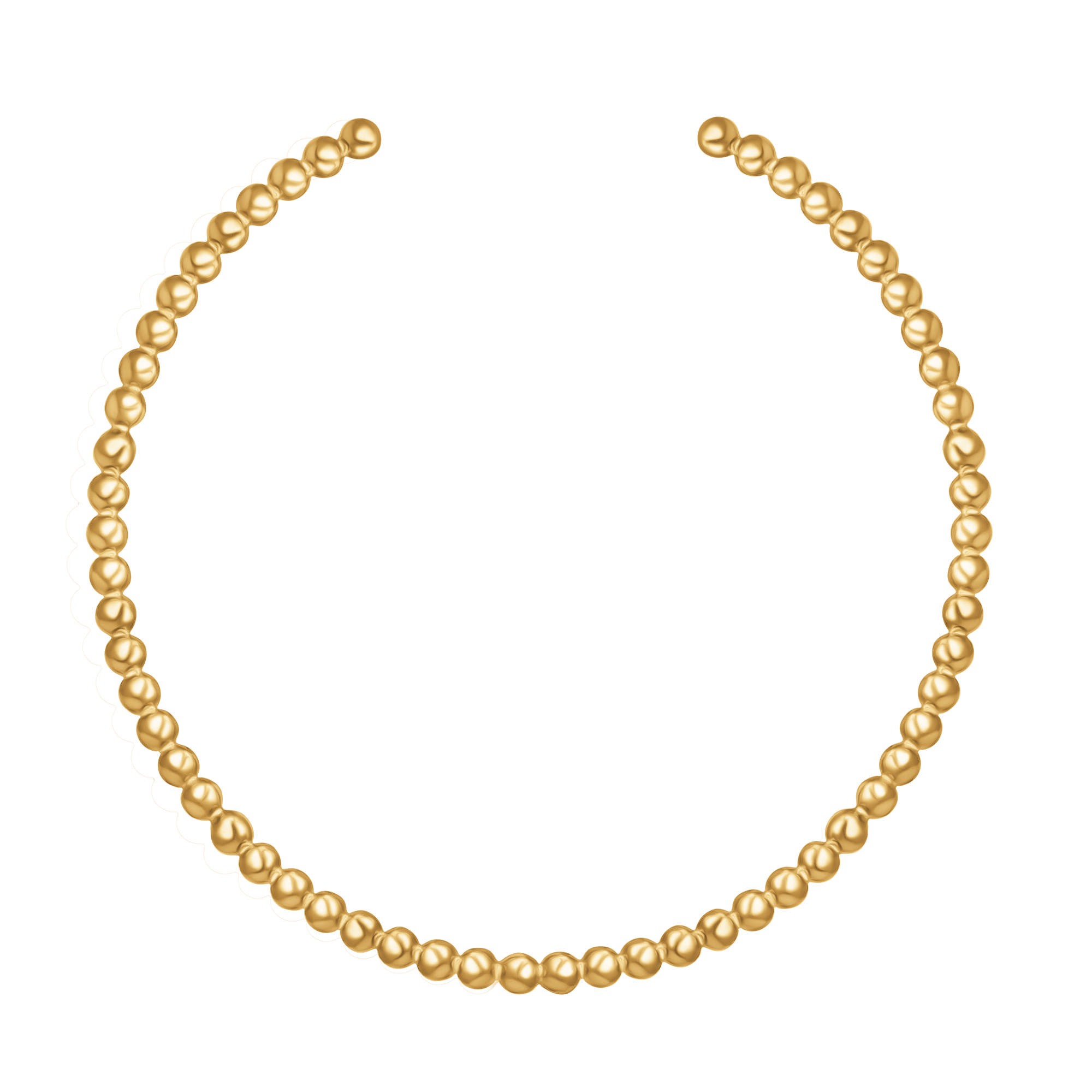 Puffy necklace