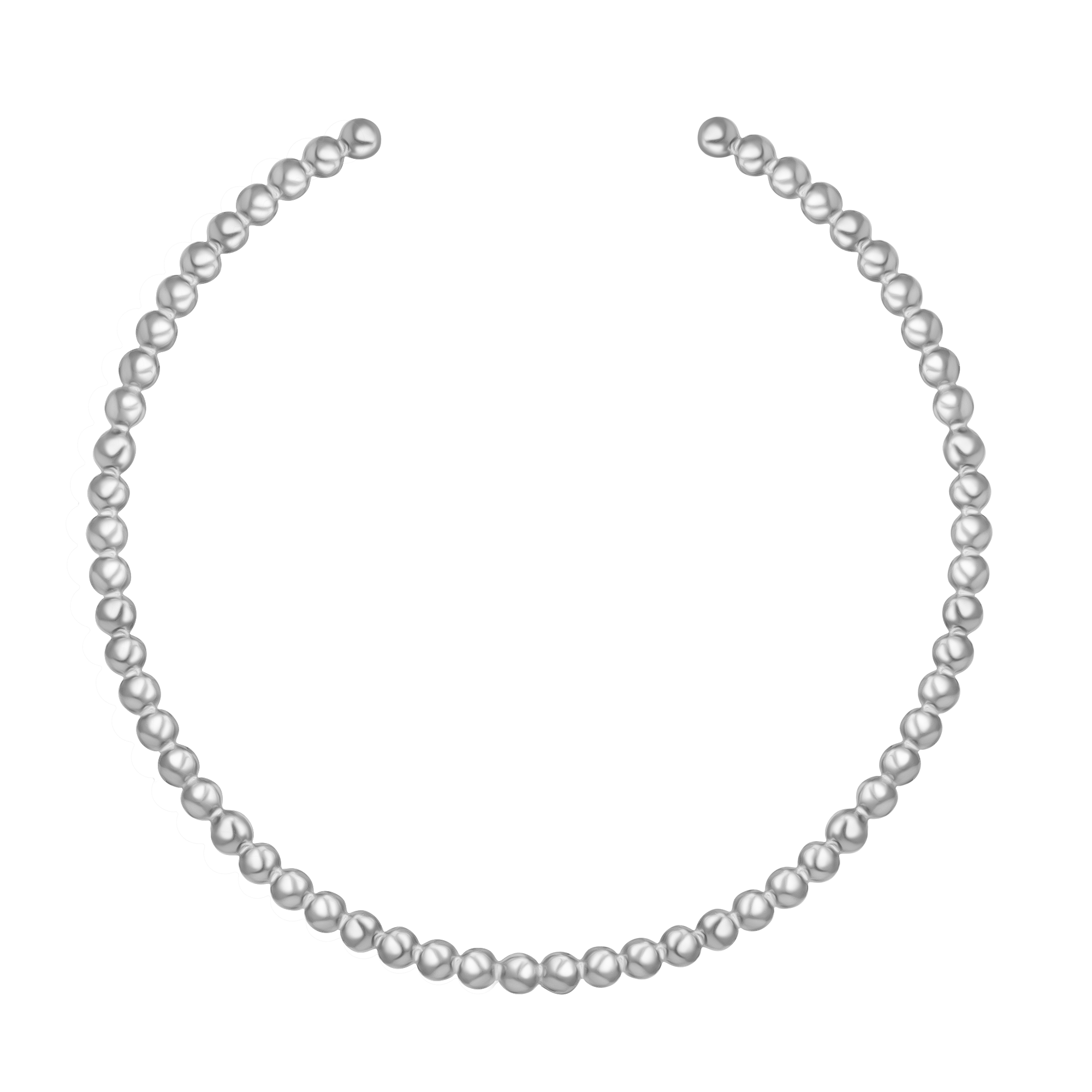 Puffy necklace