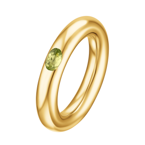 Puffy green ring
