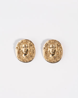 Medusa Gorgon earrings