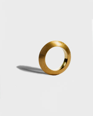 Bronze disc ring