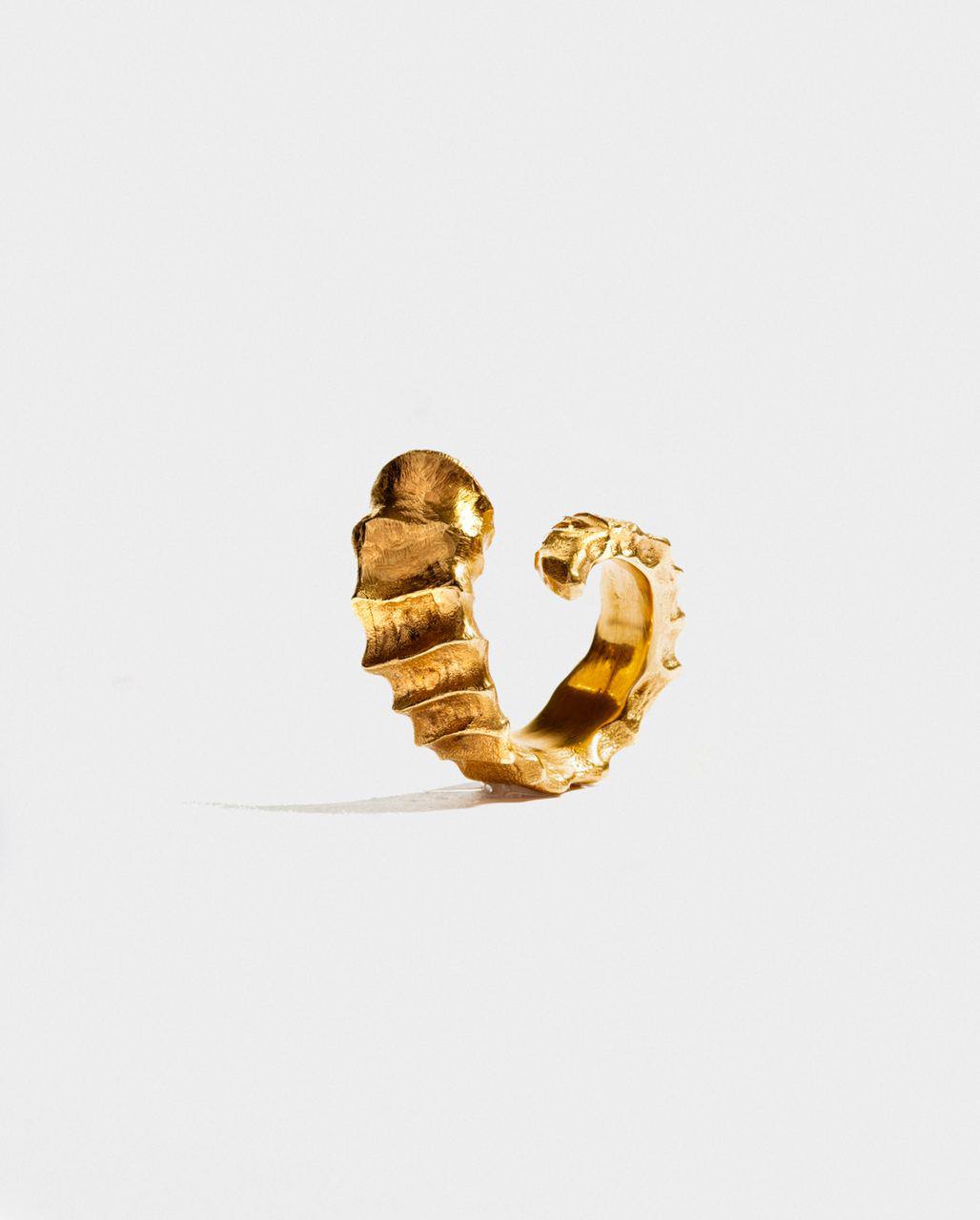 Bronze horn ring