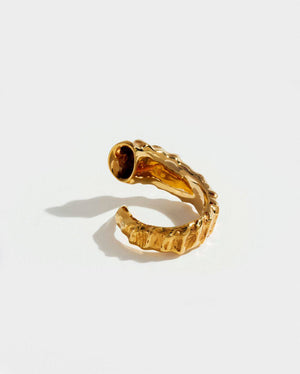 Bronze horn ring