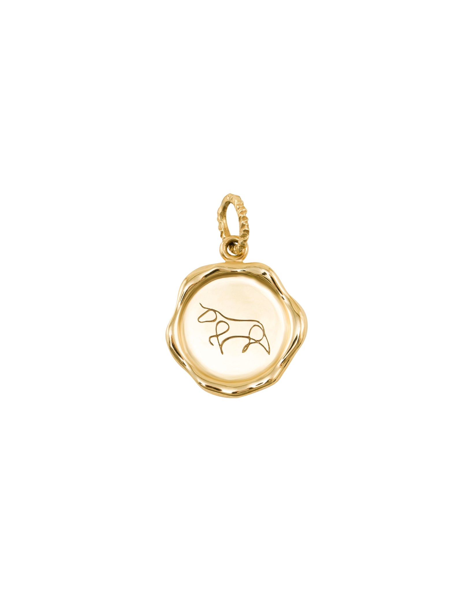 Zodiac Taurus charm