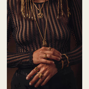 Aya Twisted Lion Bracelet