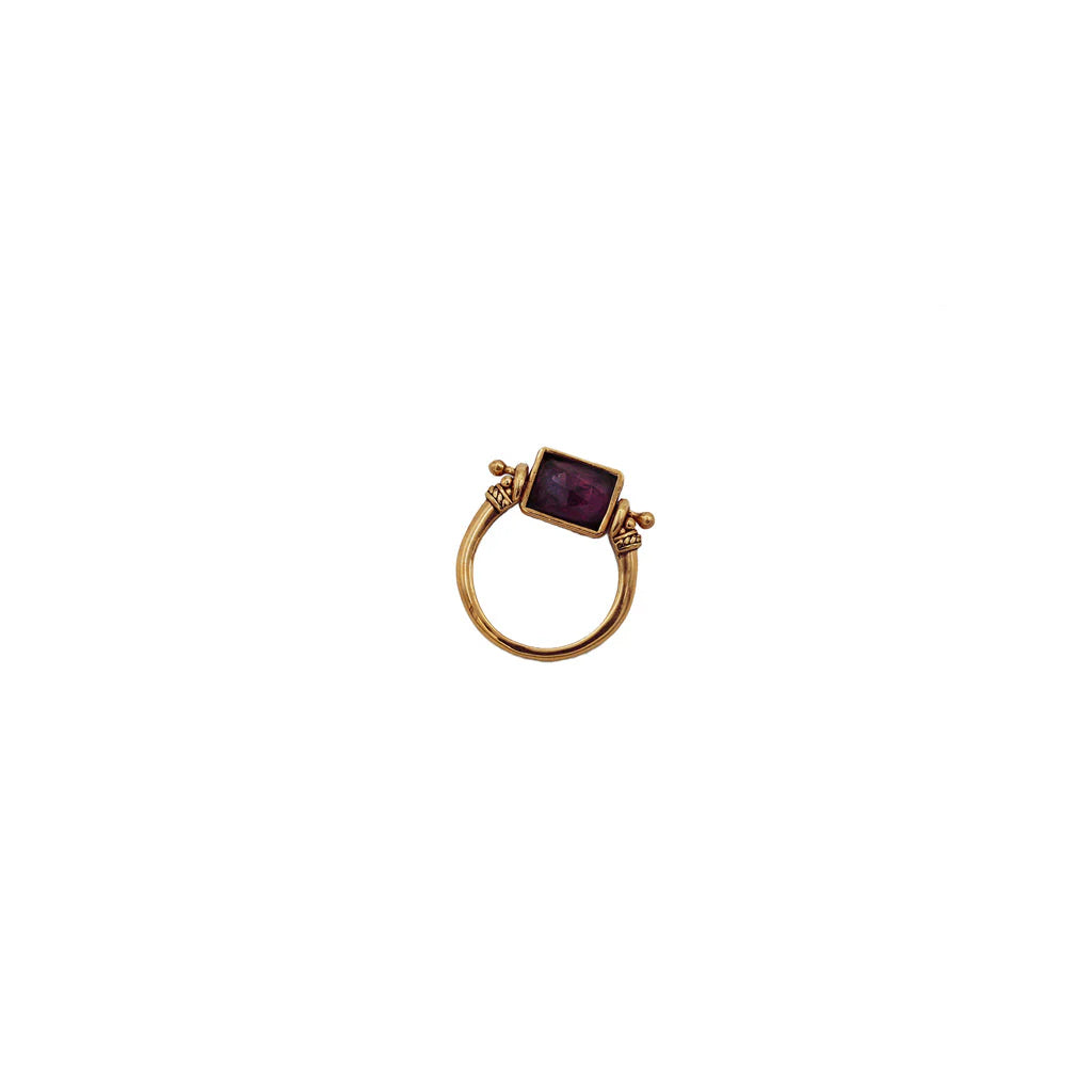 Aya lion pivot ring