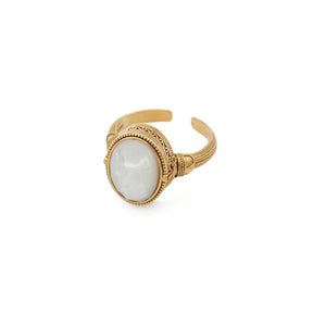 Camay stone ring