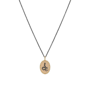 The Victoria Pendant Necklace Serpent
