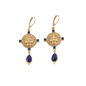 Medusa Stone Earrings