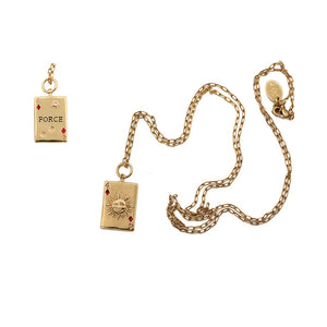 Sacha cart necklace