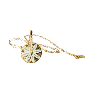 Sacha wheel of fortune necklace