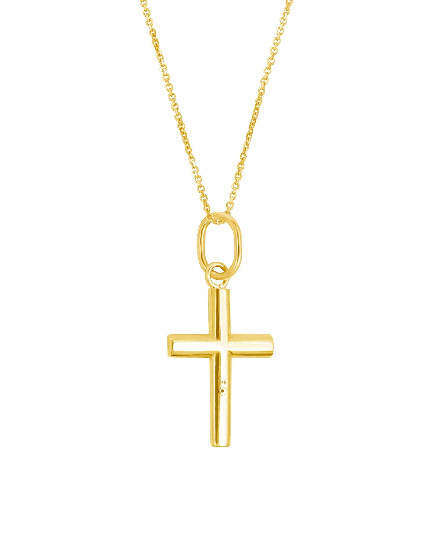 Cross diamond charm