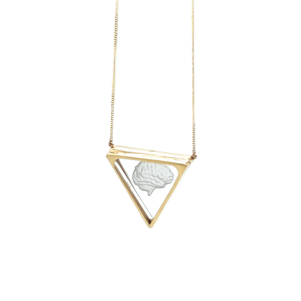 Brain Quartz Necklace