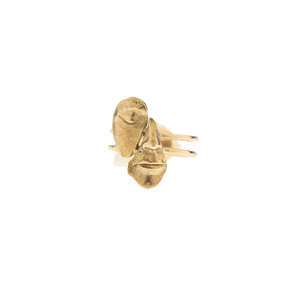 Broken Face Ring