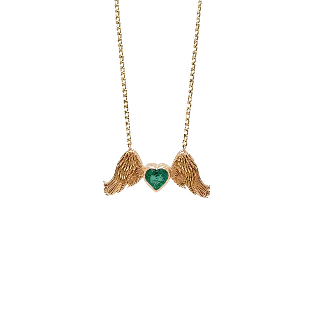 Flying Emerald Heart