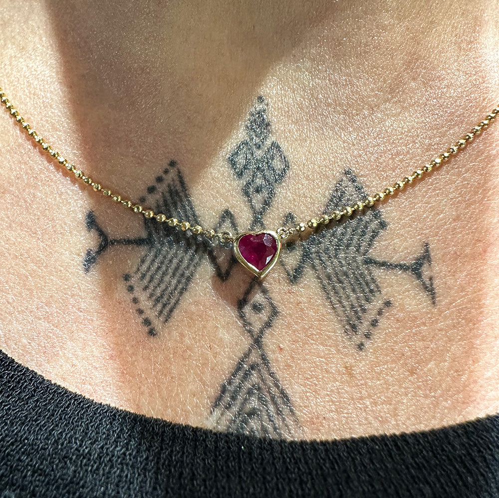 Ruby Small Heart