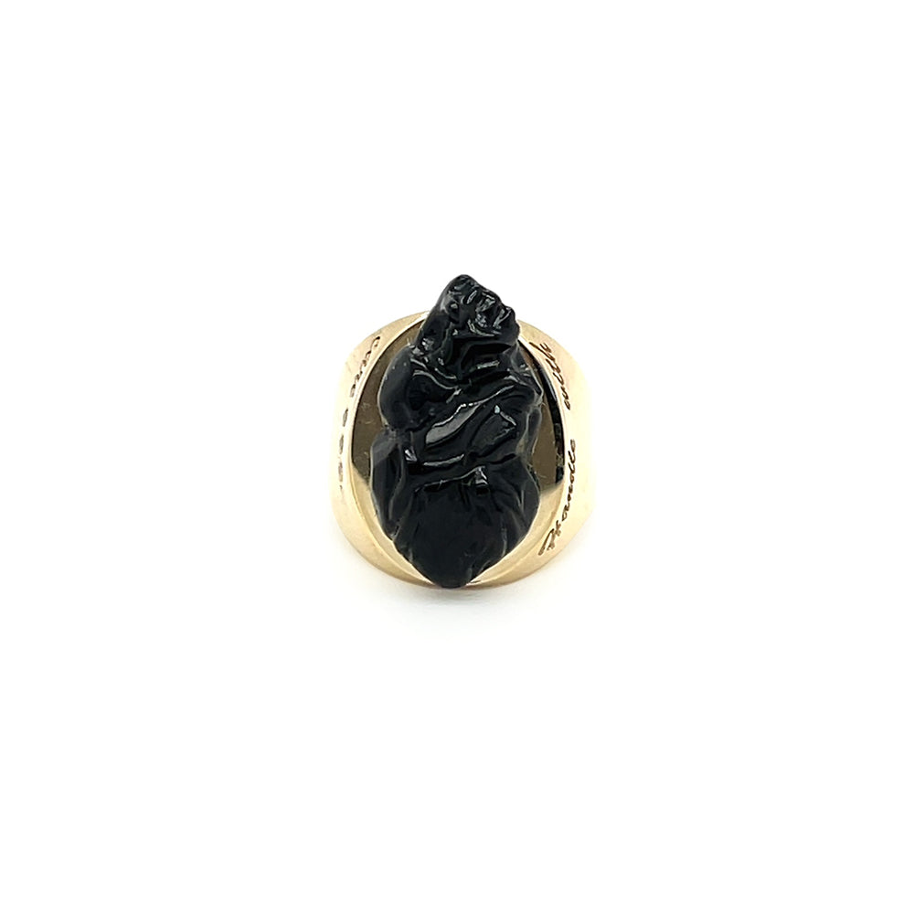 Onyx Care Ring